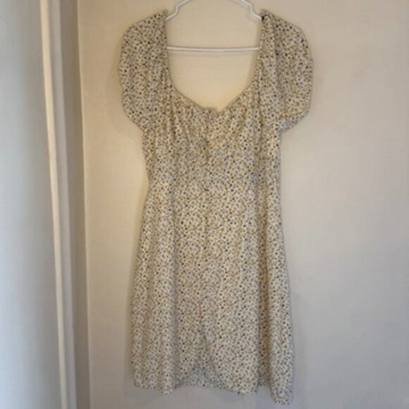 White floral loose dress - Picture 2 of 5